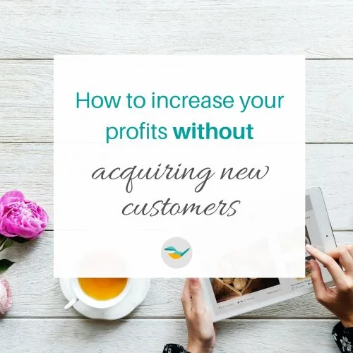 How to increase your profits without acquiring new customers